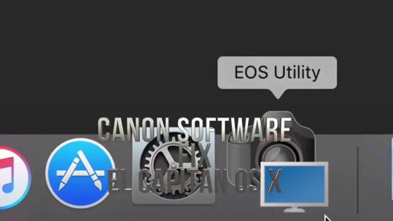 Download Eos Utility Mac El Capitan
